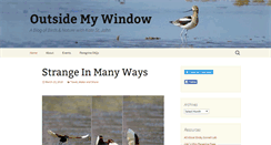 Desktop Screenshot of birdsoutsidemywindow.org